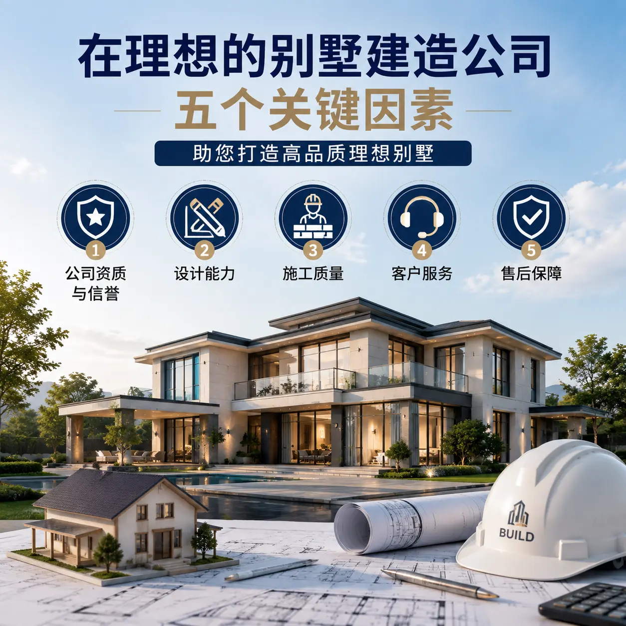 在 盘州 找到理想别墅建造公司的五个关键因素