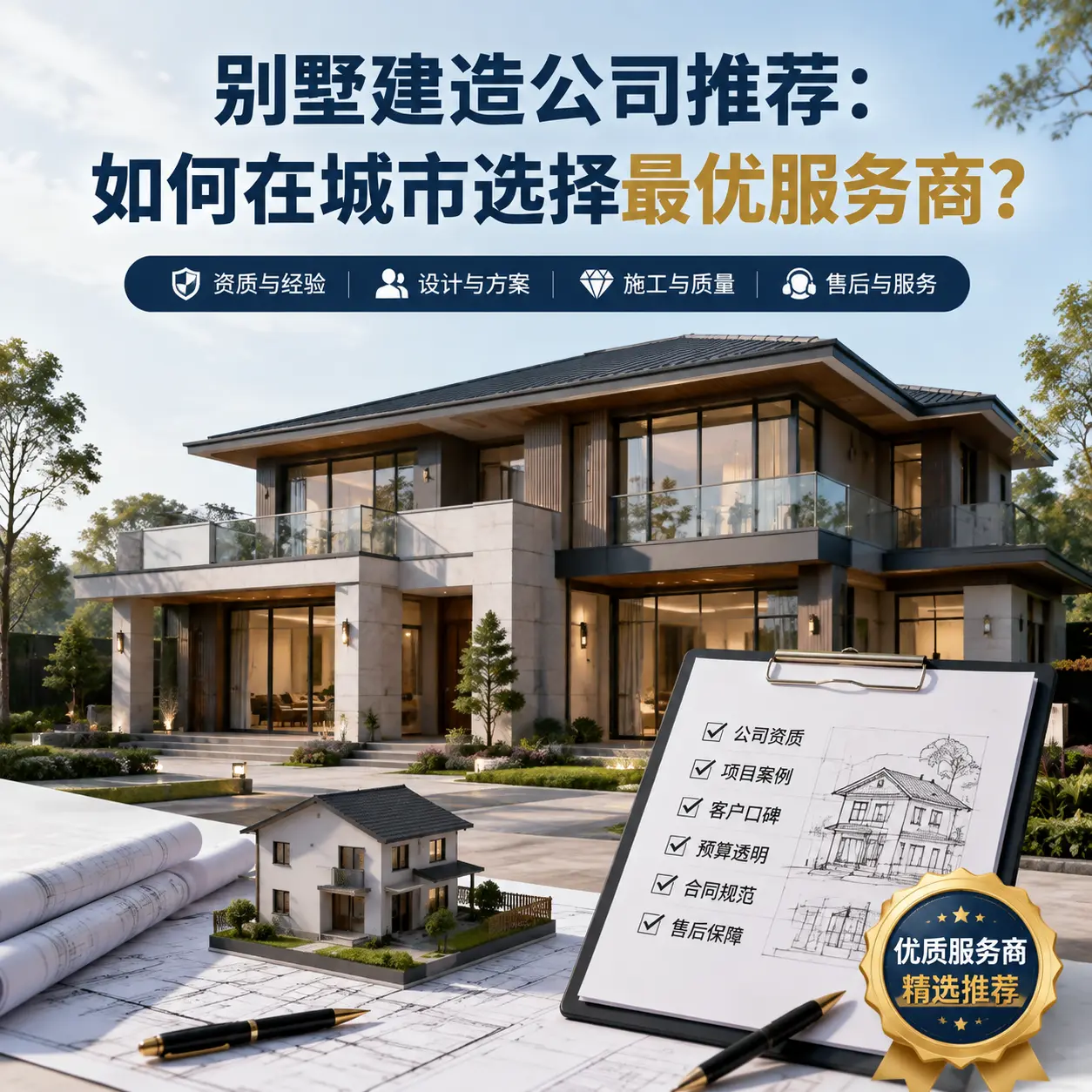 别墅建造公司推荐:如何在 盘州 选择最优服务商?
