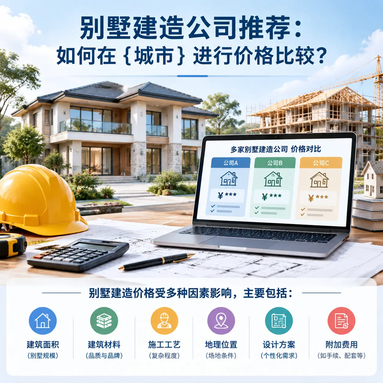 别墅建造公司推荐：如何在 盘州 进行价格比较？