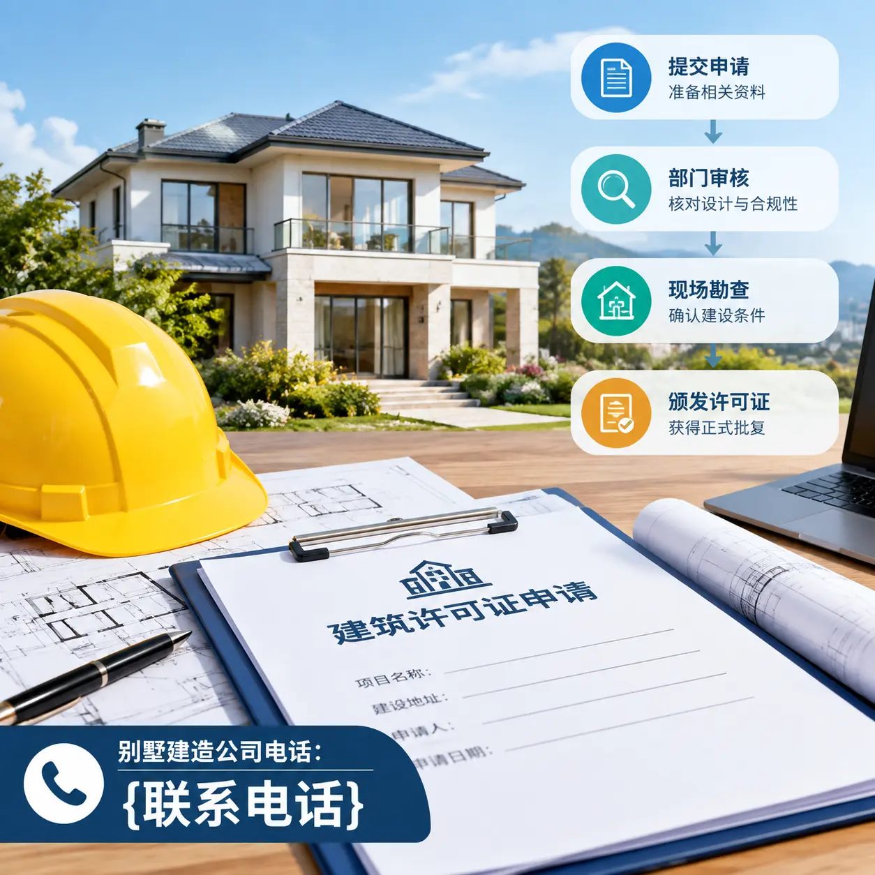 别墅建造公司电话：在盘州建造前的准备工作